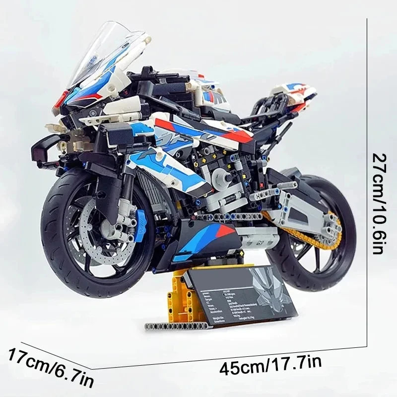 Moto Deportiva BMW 1000RR – Set Technic 1,920 Piezas