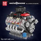 Motor V8 LSX454 | Mould King